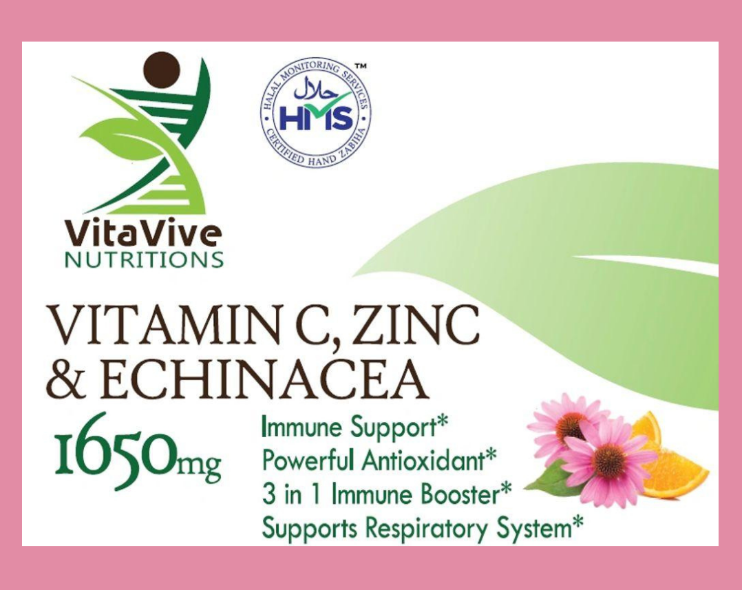 Vitamin C, Zinc & Echinacea - VitaVive Nutritions