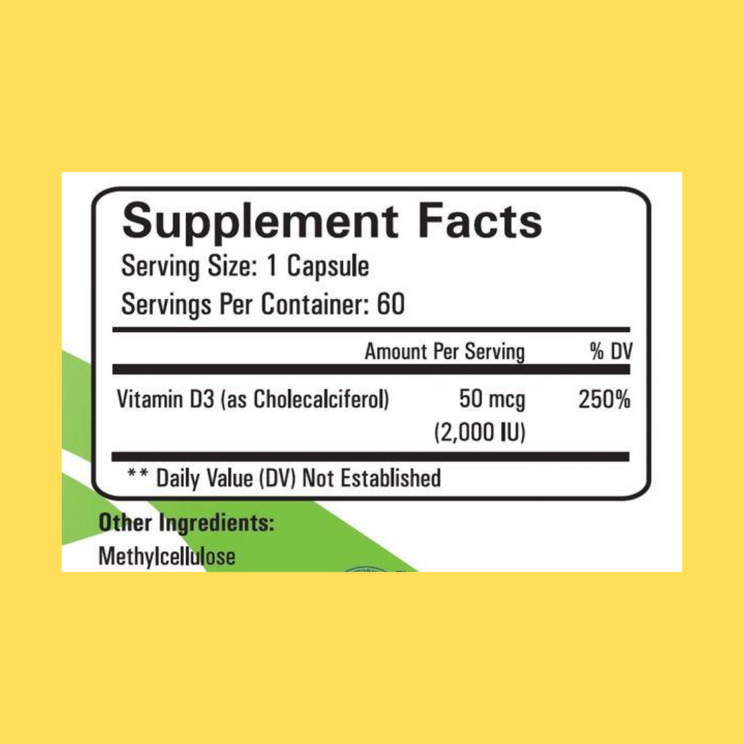 Vitamin D3 - VitaVive Nutritions